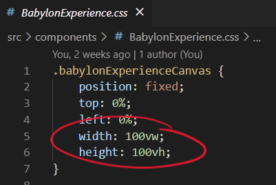 Babylon Experience CSS