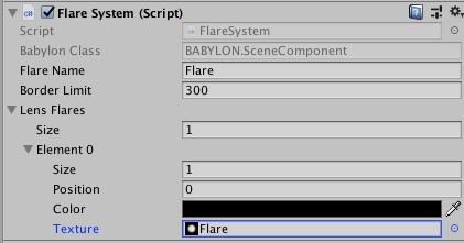 Lens Flare Component