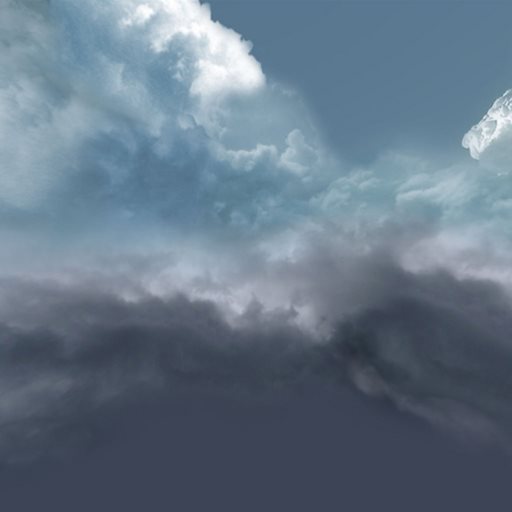 adjacent clouds
