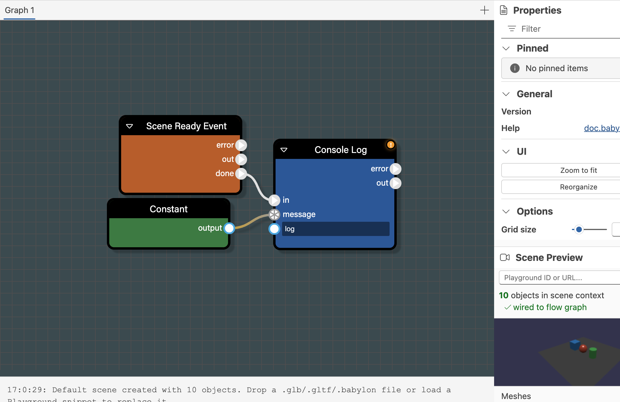 Example - Your First Runnable Graph