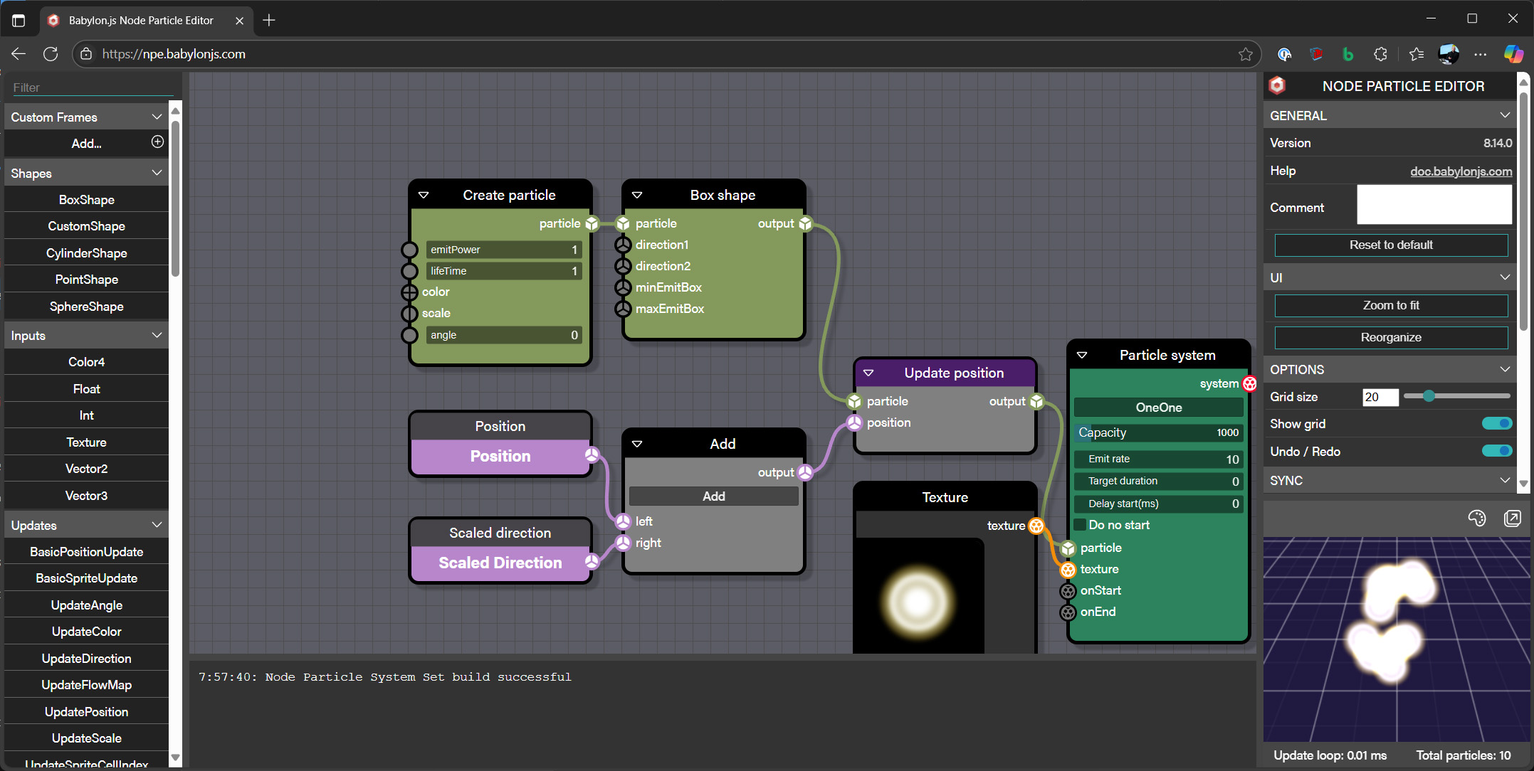 NPE screenshot